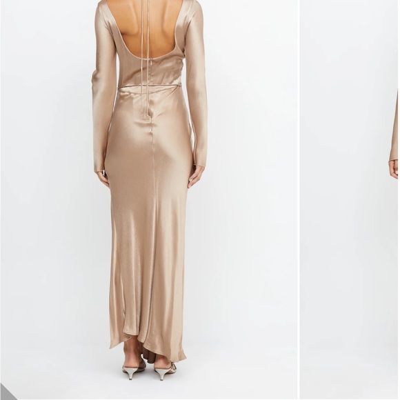 Bec + Bridge moon dance maxi in rose gold - Picture 2 of 3